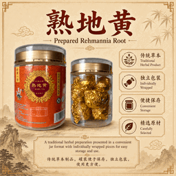 Rehmannia Root 熟地黄 (Bottle) Exp: Oct 2027