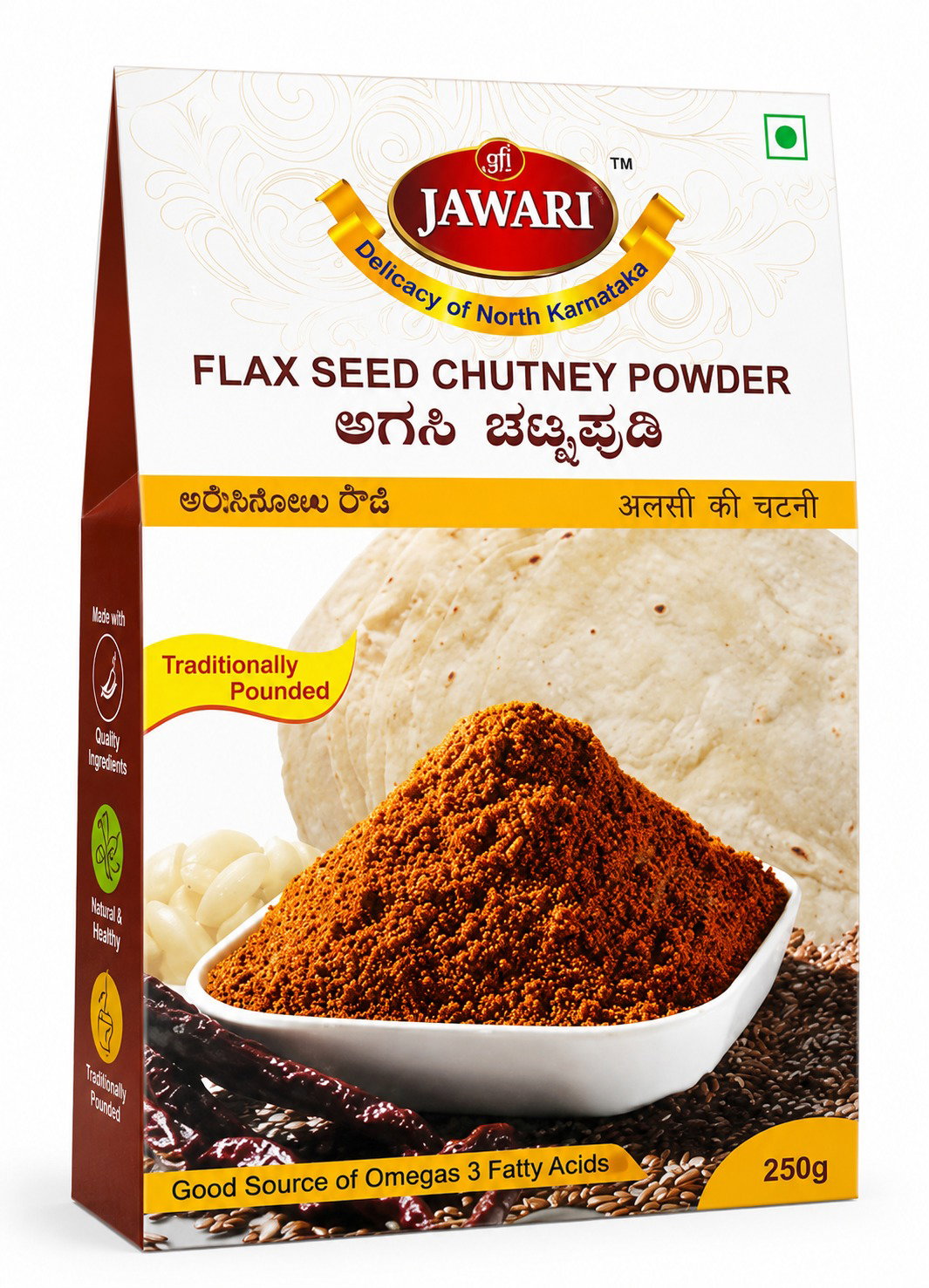 Flax Seeds Chutney Powder