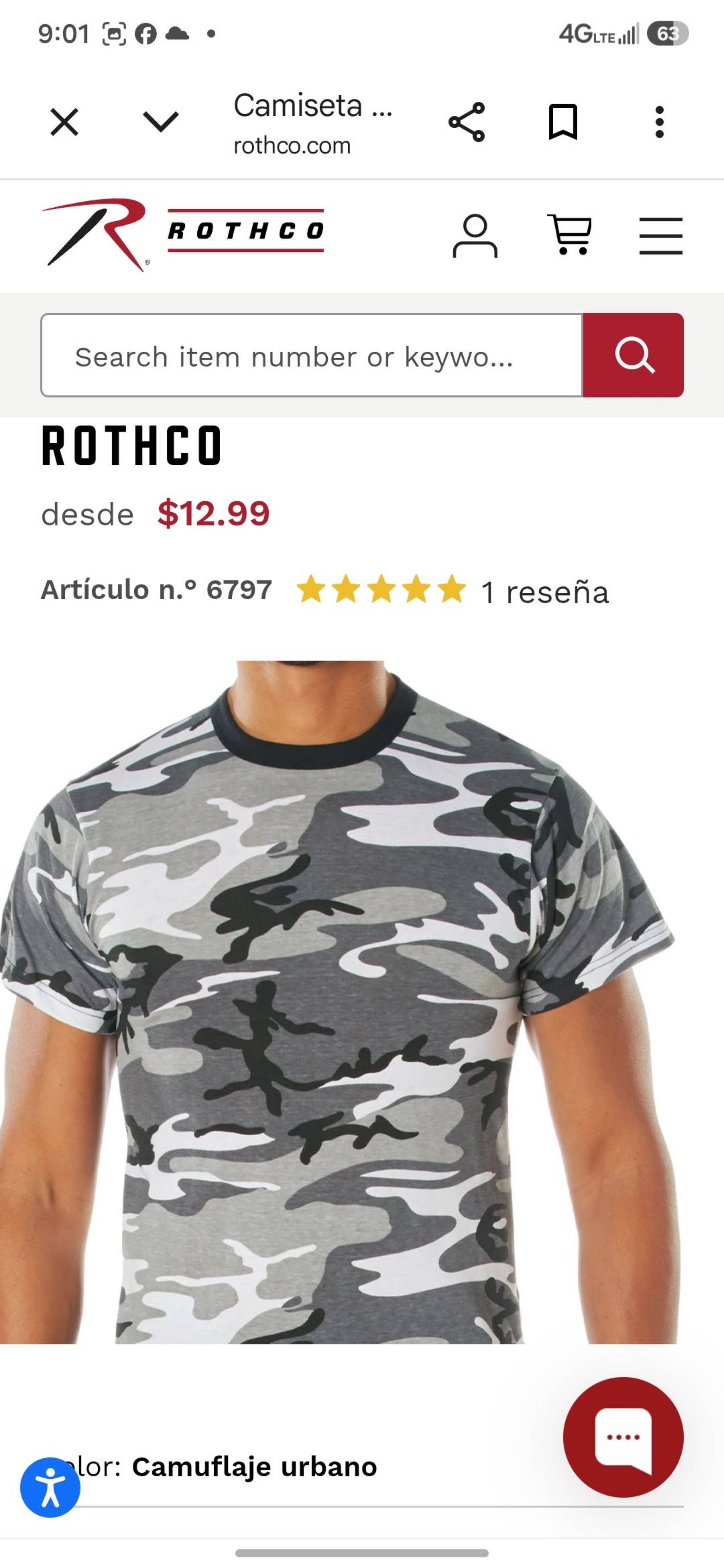Camisetas camuflada Ciudad ÍTEM 6797_0