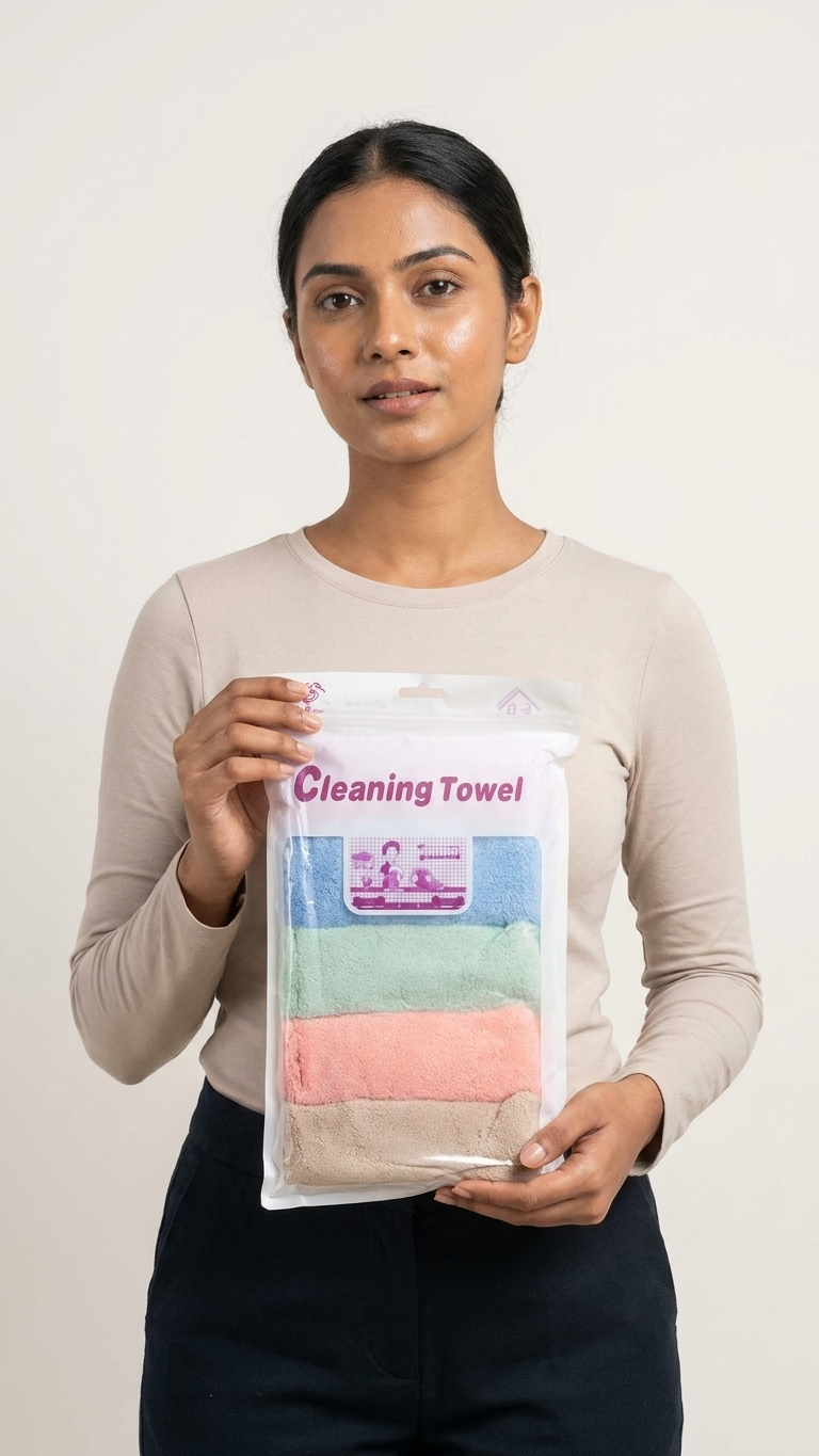 Microfiber cloth - 5 pcs pack