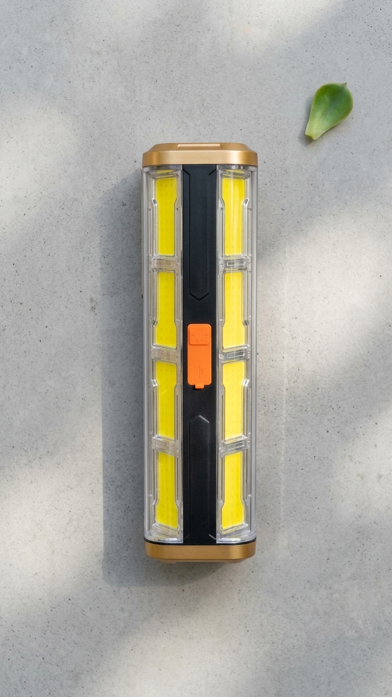Emergency Rechargeable Solar Powered Light_2