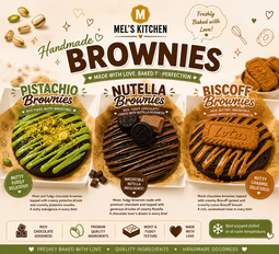 Bento Size Brownies 4inch