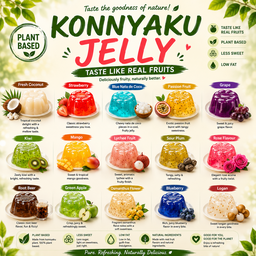 Assorted Konnyaku Jelly 12pcs