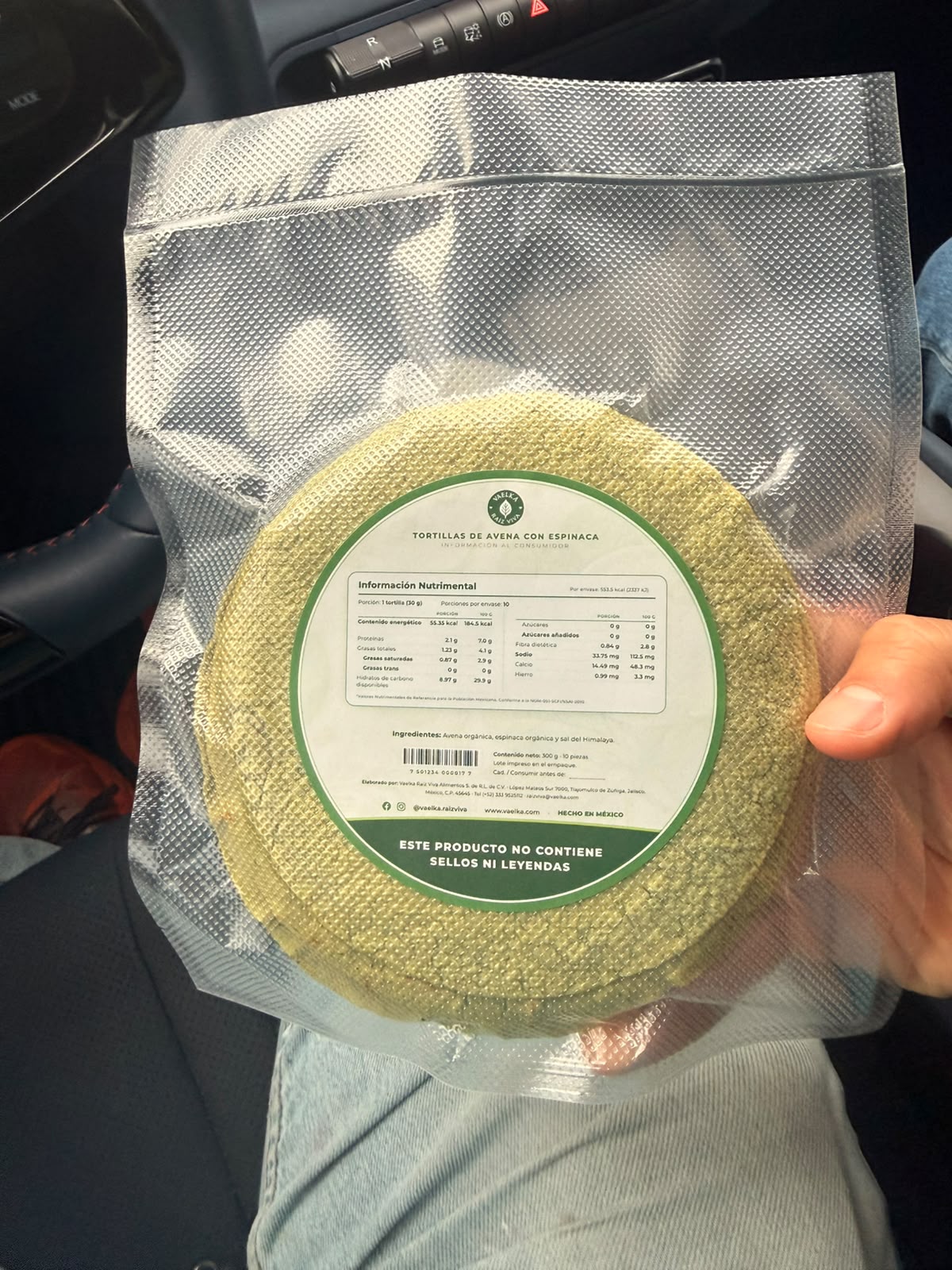 Tortillas Veganas de Avena con Espinaca_2
