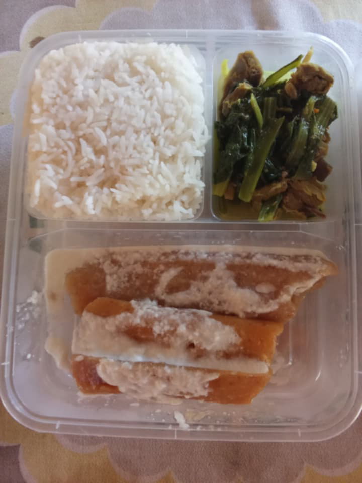 Lamb, rice & bariva