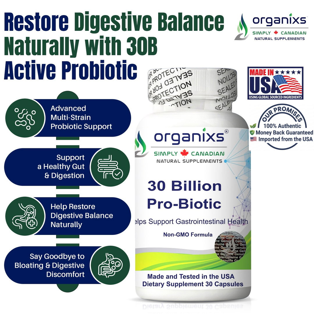 ORGANIXS 30 BILLION PROBIOTIC