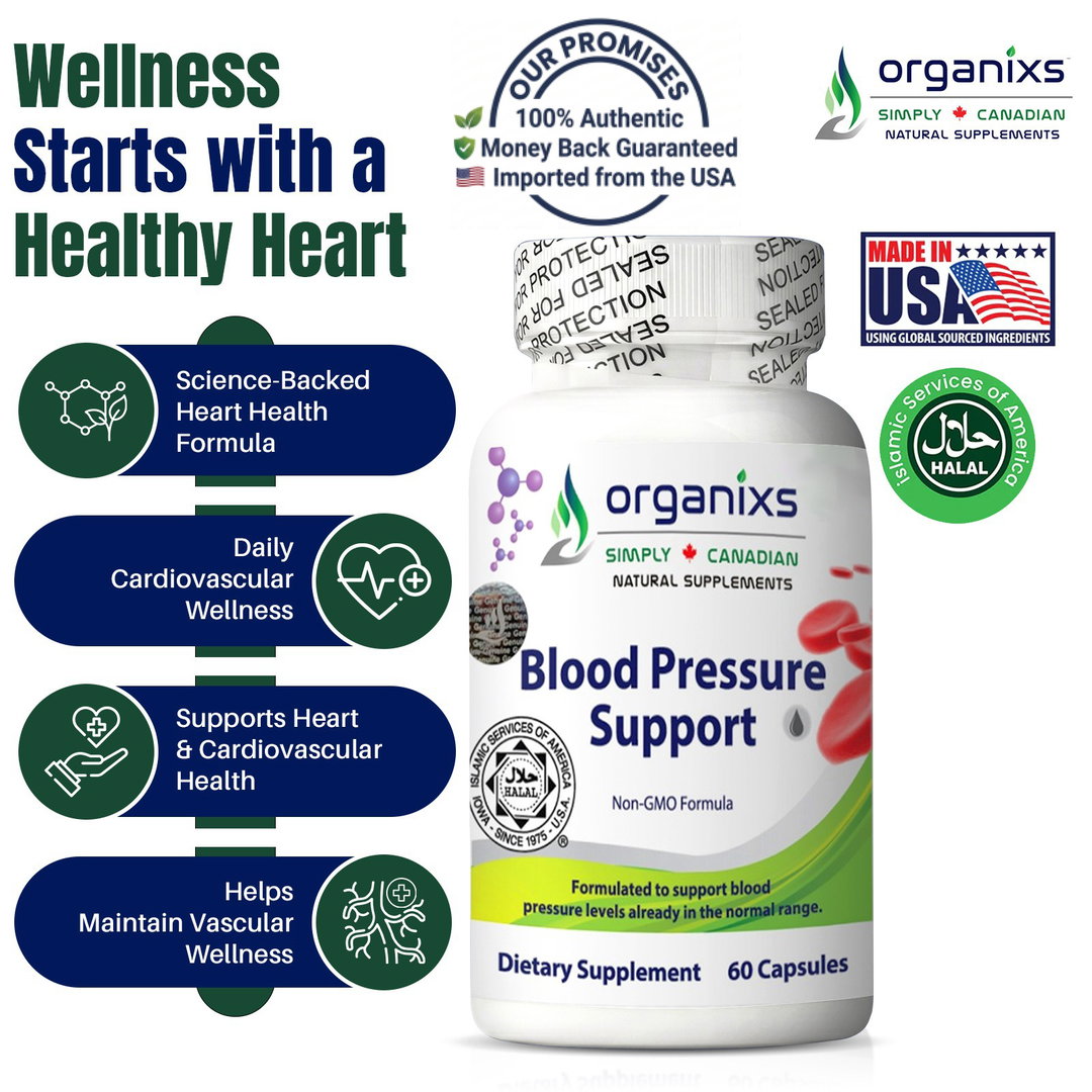 ORGANIXS BLOOD PRESSURE SUPPORT