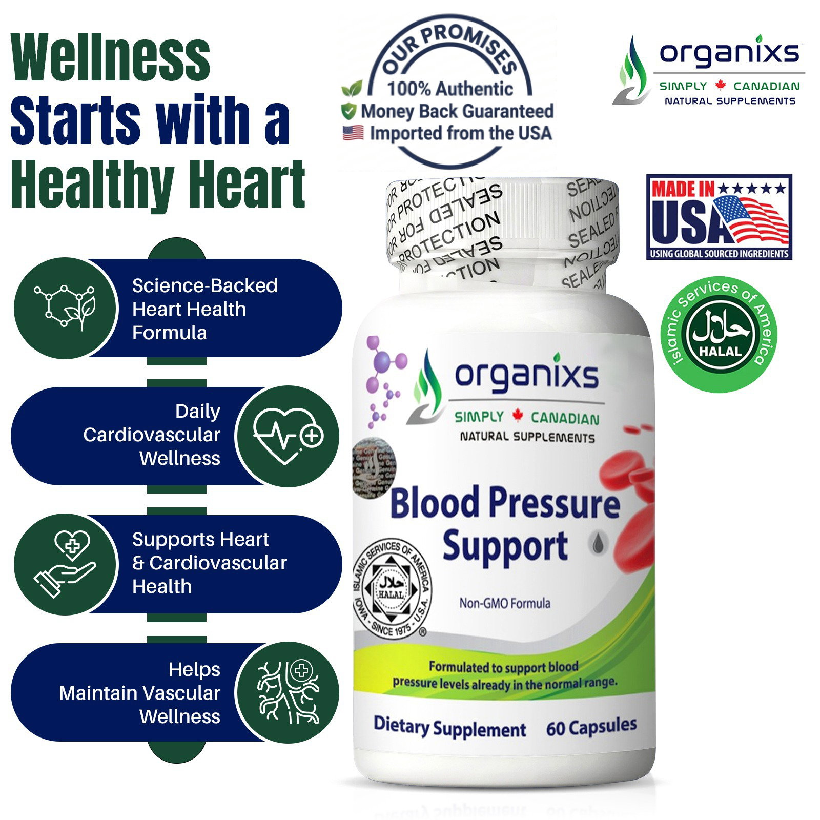 ORGANIXS BLOOD PRESSURE SUPPORT_0