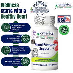ORGANIXS BLOOD PRESSURE SUPPORT