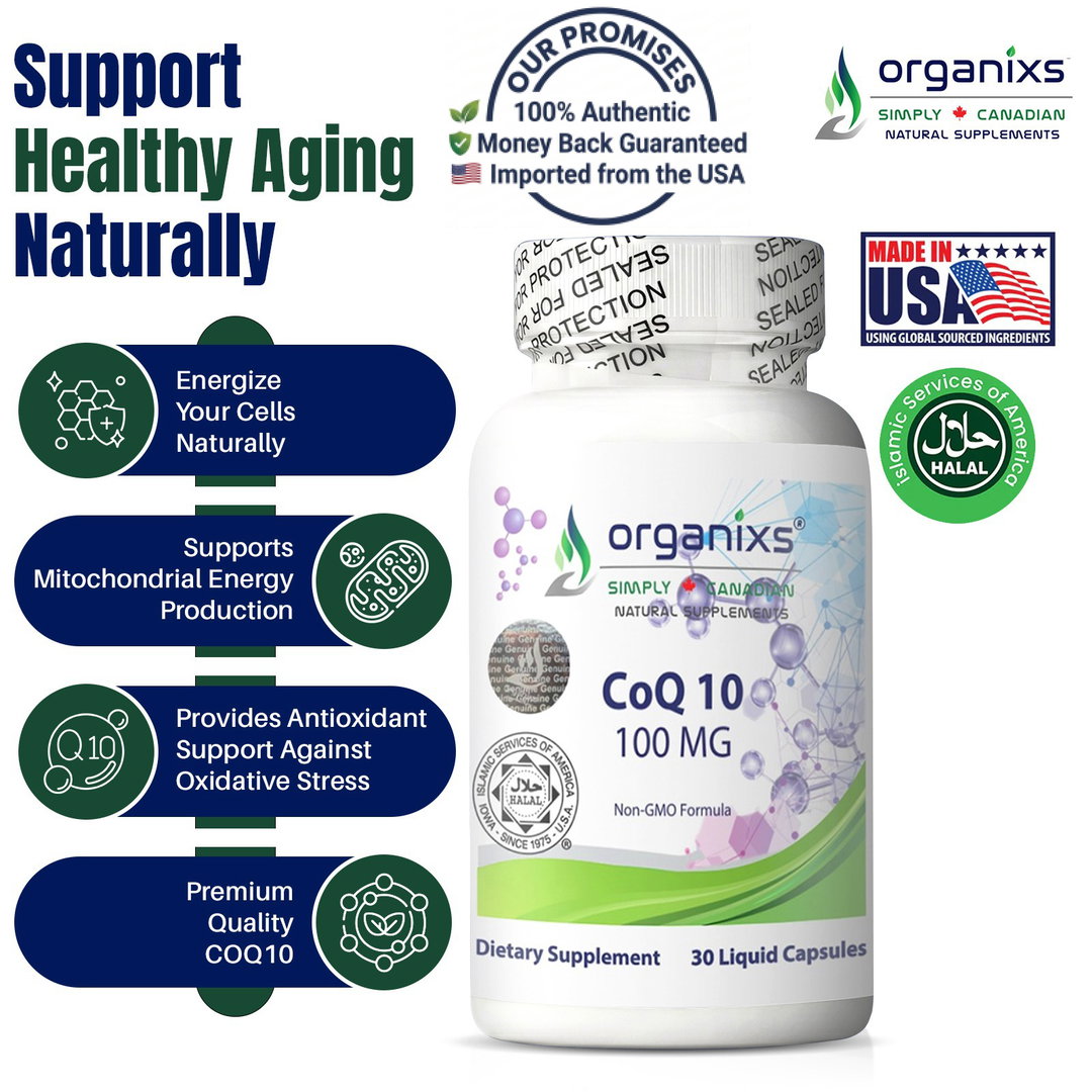 ORGANIXS COQ10 100mg