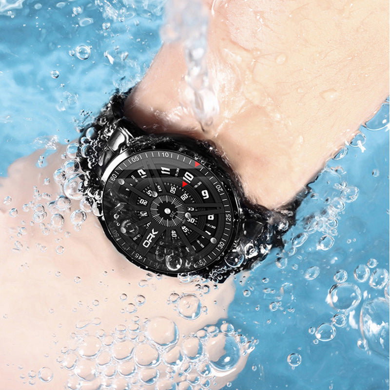 OPK Classic Business Watch for Men – Luminous Date Display, Water-Resistant Luxury Timepiece_0