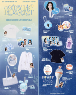  Red Velvet FAN-CON <A Day in Red & Velvet> OFFICIAL MERCHANDISE