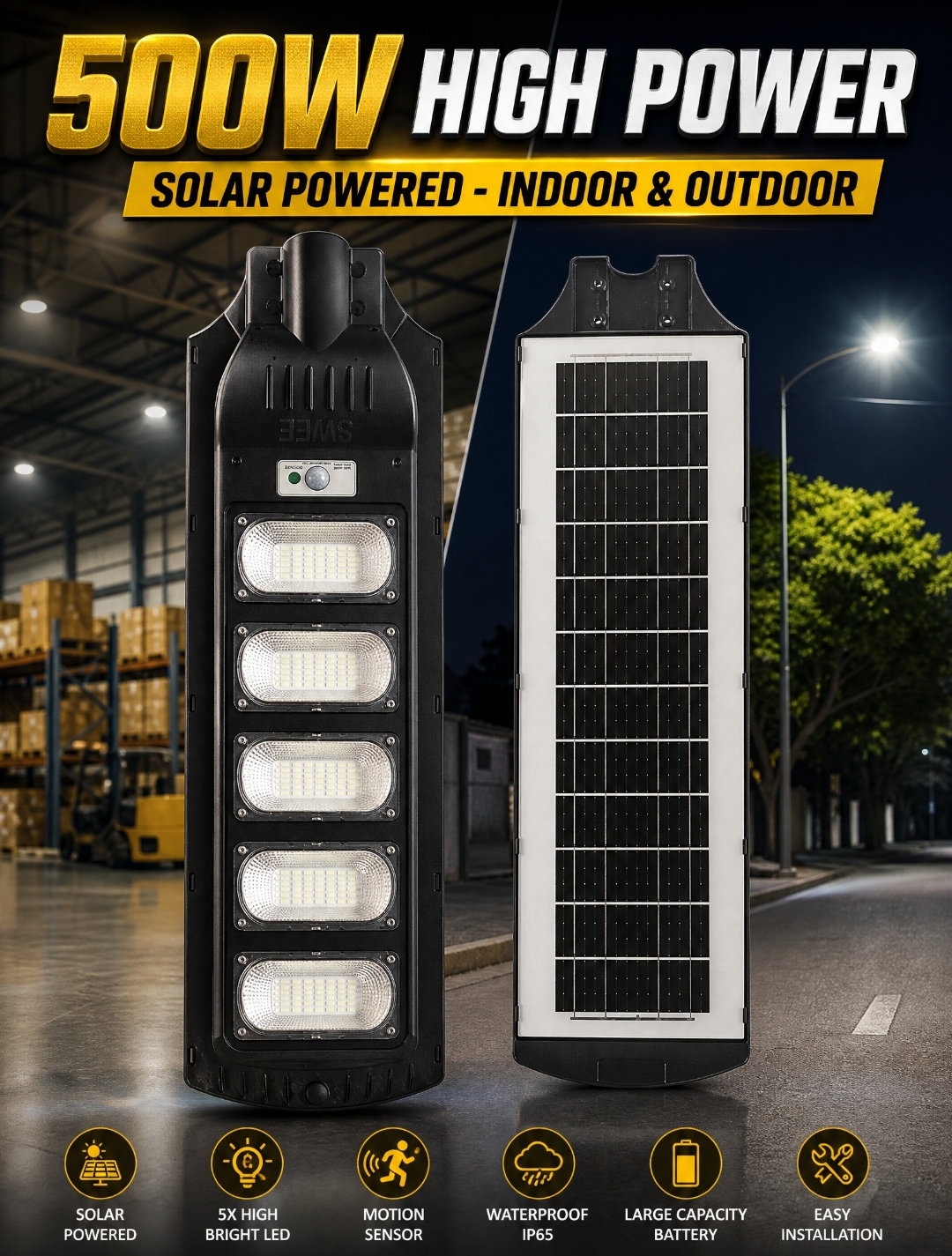 Solar street lights 