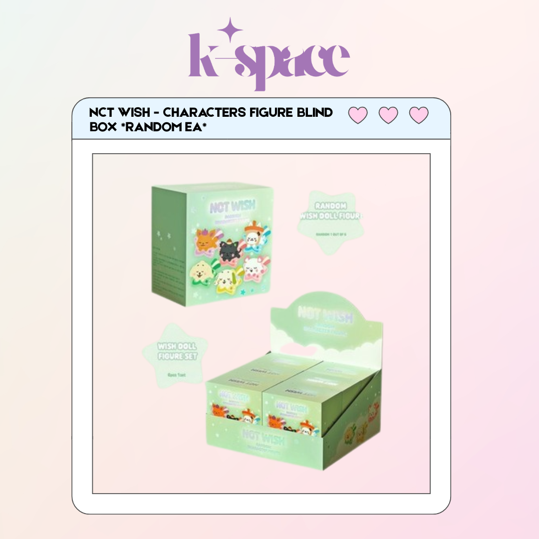 NCT WISH - Characters Figure Blind Box *RANDOM EA*_0