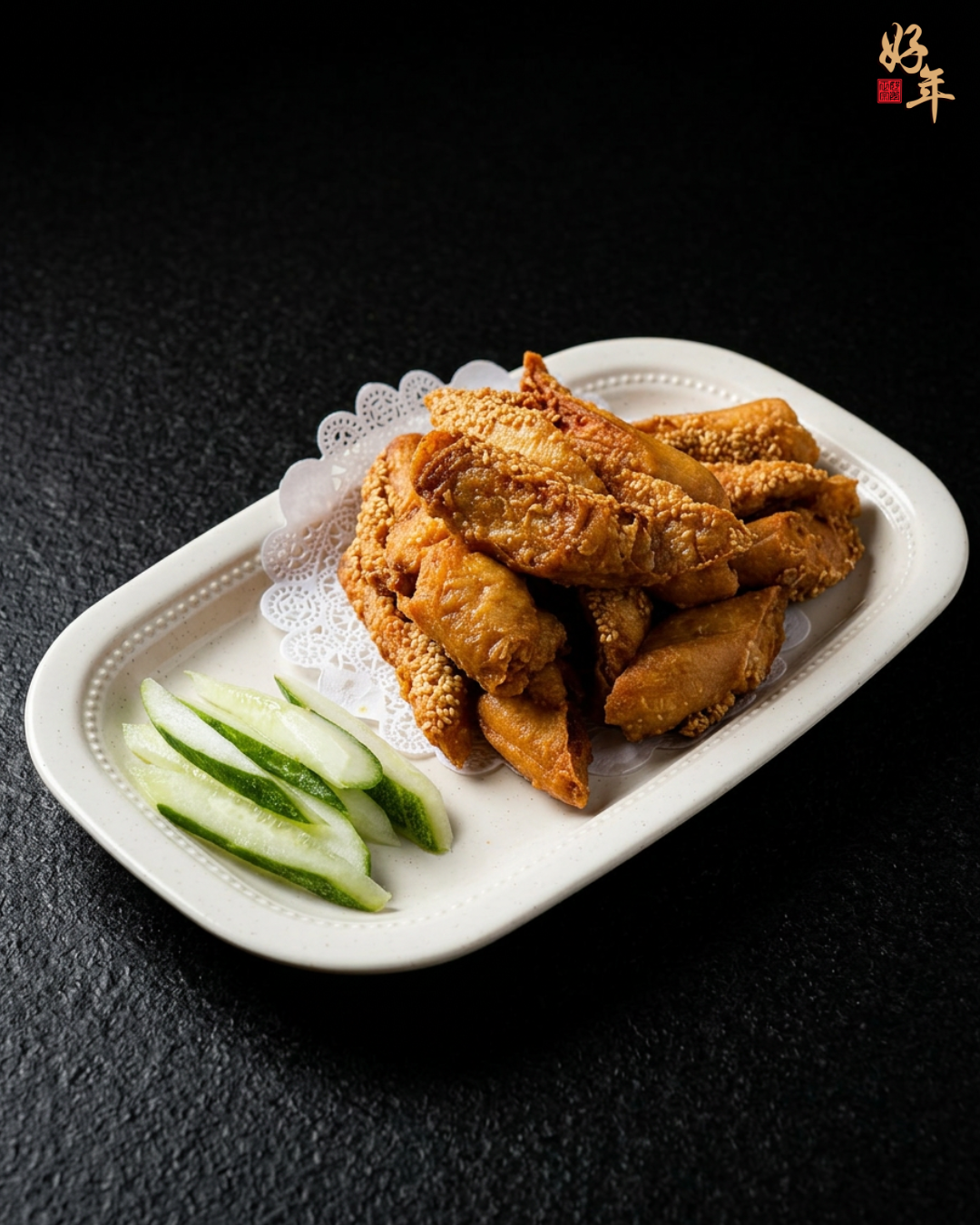 Deep Fried Stuffed You Tiao 沙拉油条