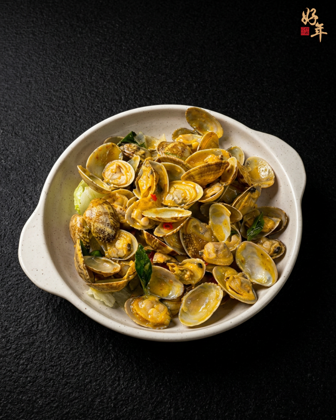 Nai Huang Lala with Fragrant Garlic 奶黄啦啦