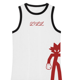 WHITE LIZZ MASCOT