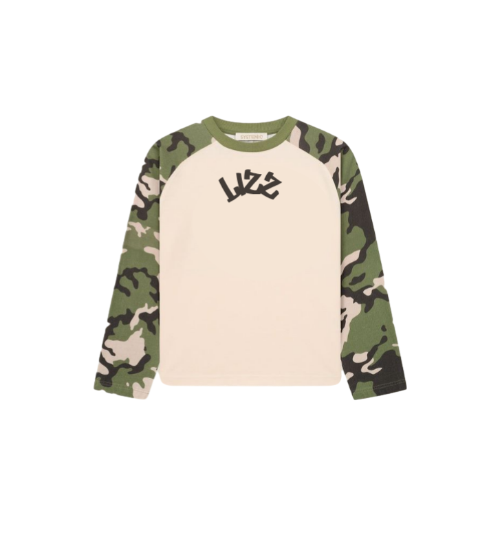CAMO LONG SLEEVE FOR LIZZ