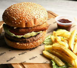 Breaded Cheese Burger