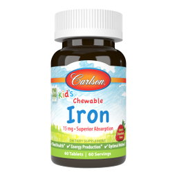 Carlos - Kid's Chewable Iron, Strawberry