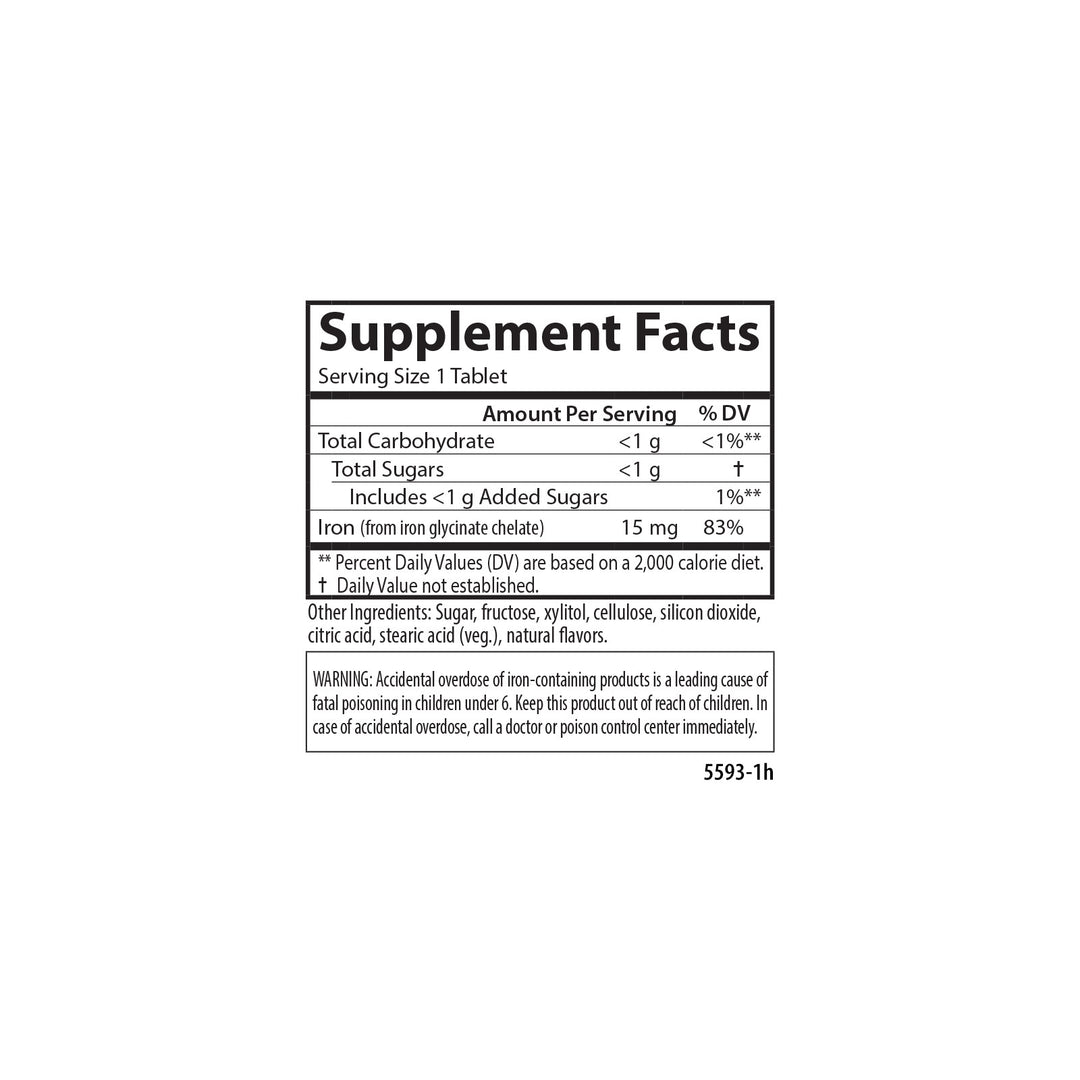 Carlos - Kid's Chewable Iron, Strawberry_1