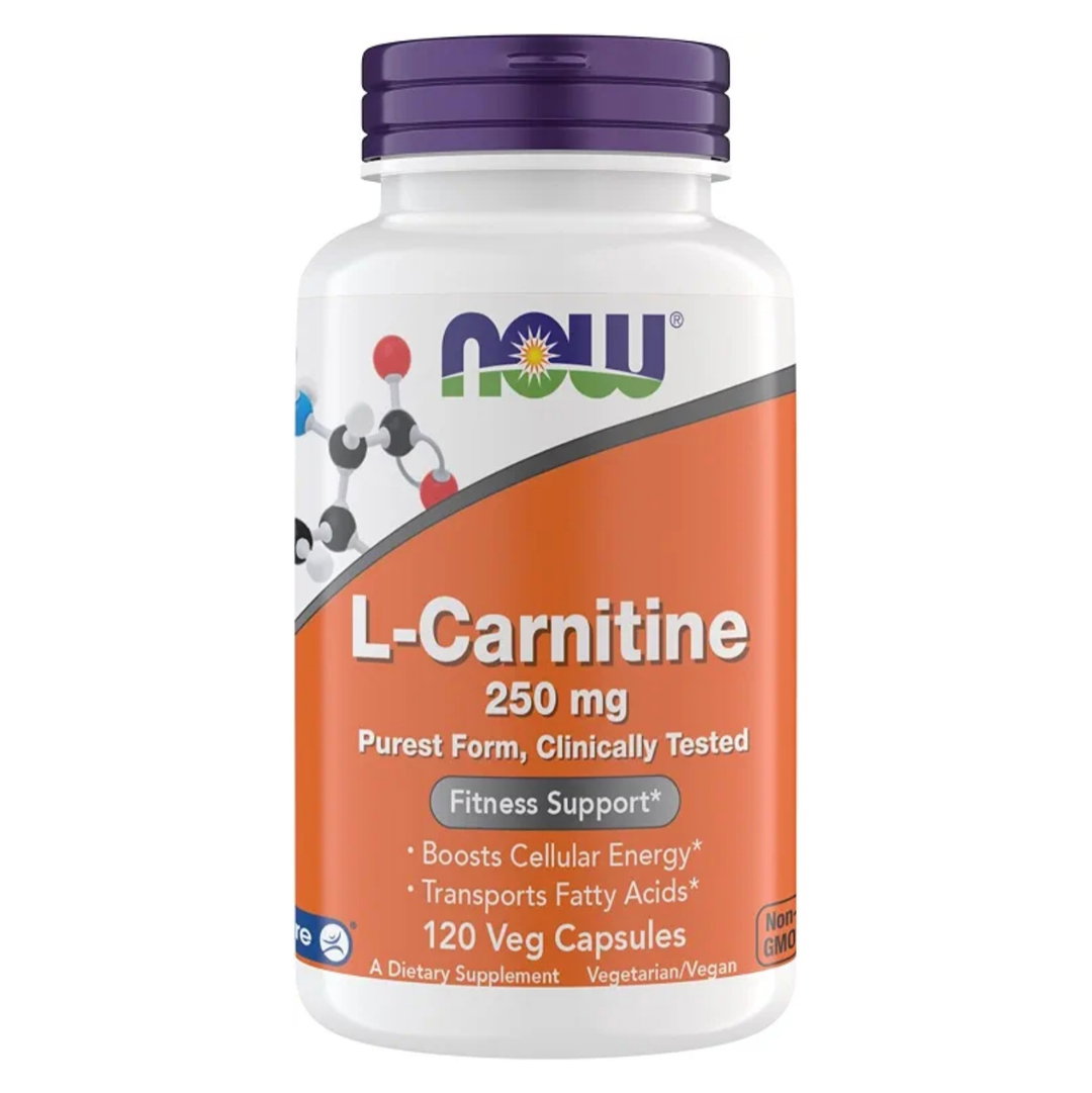 NOW - L-Carnitine 250 mg Veg Capsules