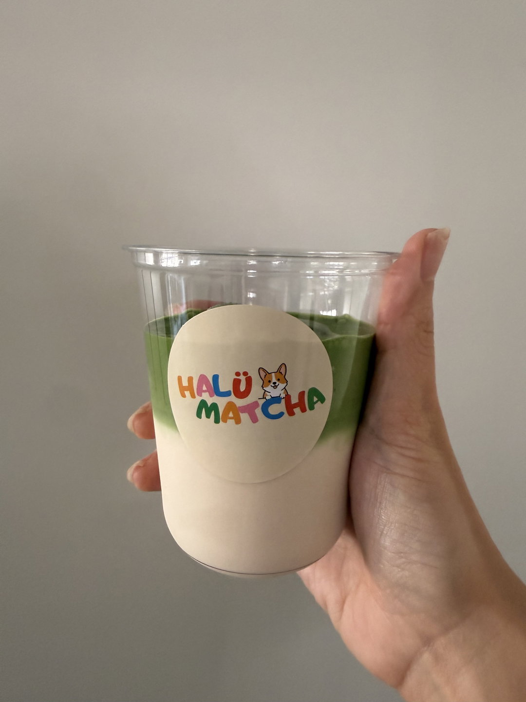 Iced Earl Grey Matcha Cloud