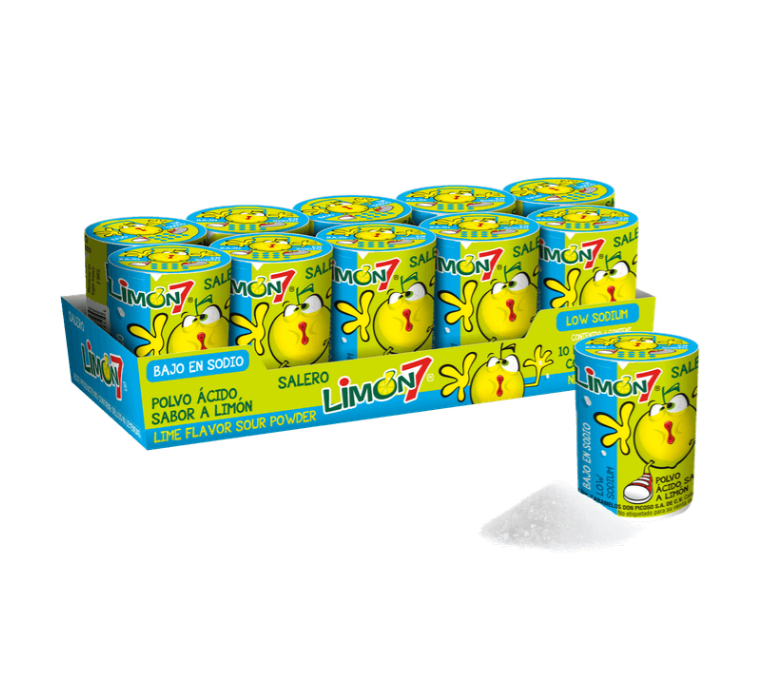 SALERO LIMON 7 HOT BAJO EN SODIO ANAHUAC DISP C/10 PZS