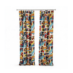 Kidsrock Justice League Kids Curtains