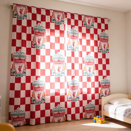Kidsrock Liverpool FC Kids Curtains