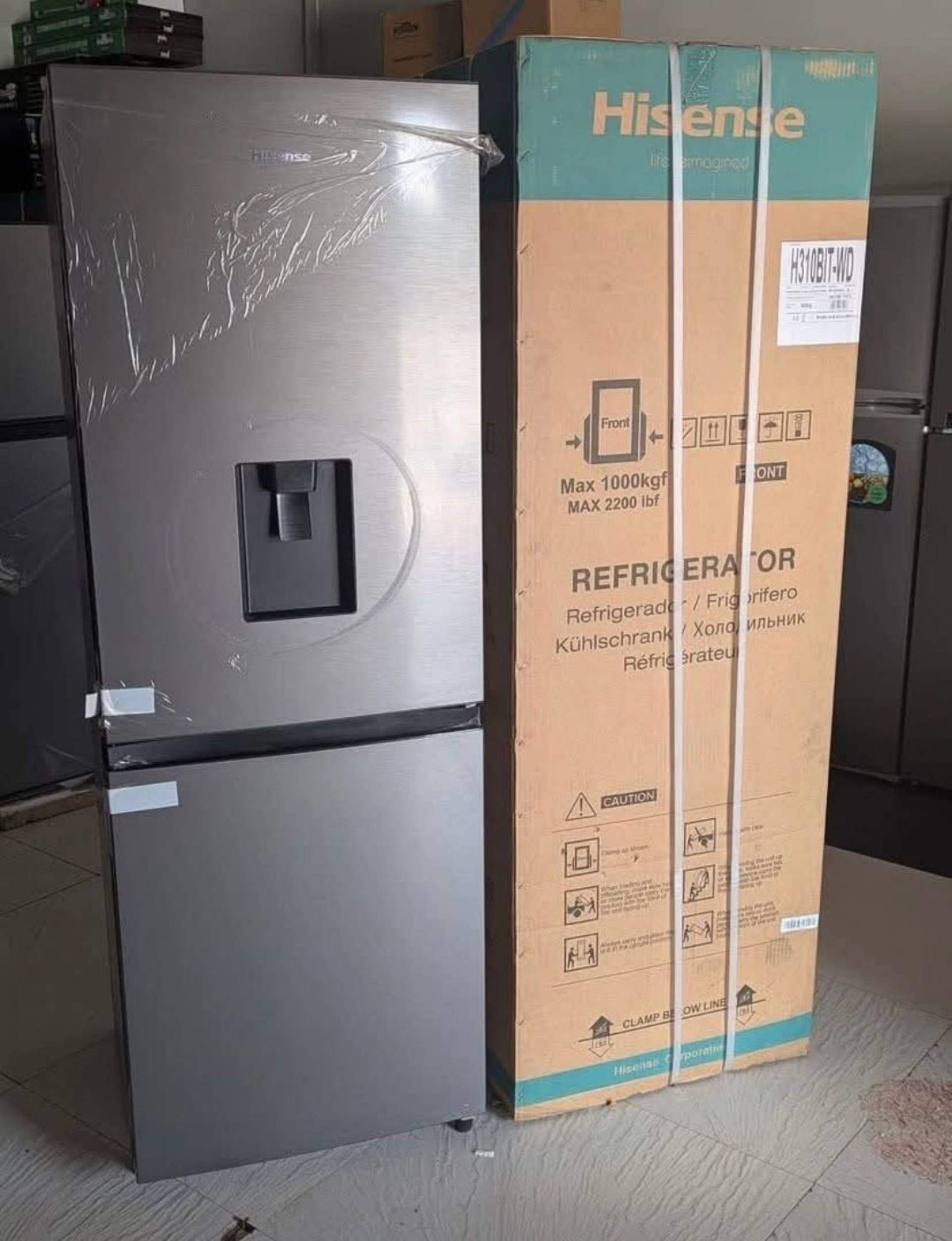 HISENSE DOUBLE-DOOR REFRIGERATOR_0