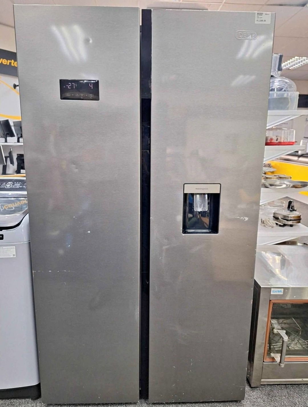 DEFY SIDE-BY-SIDE REFRIGERATOR