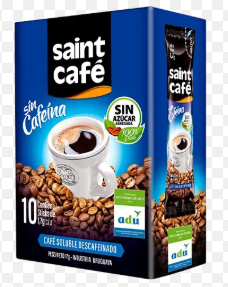 CAFÉ DESCAFEINADO STICK (10 X 1,7G)