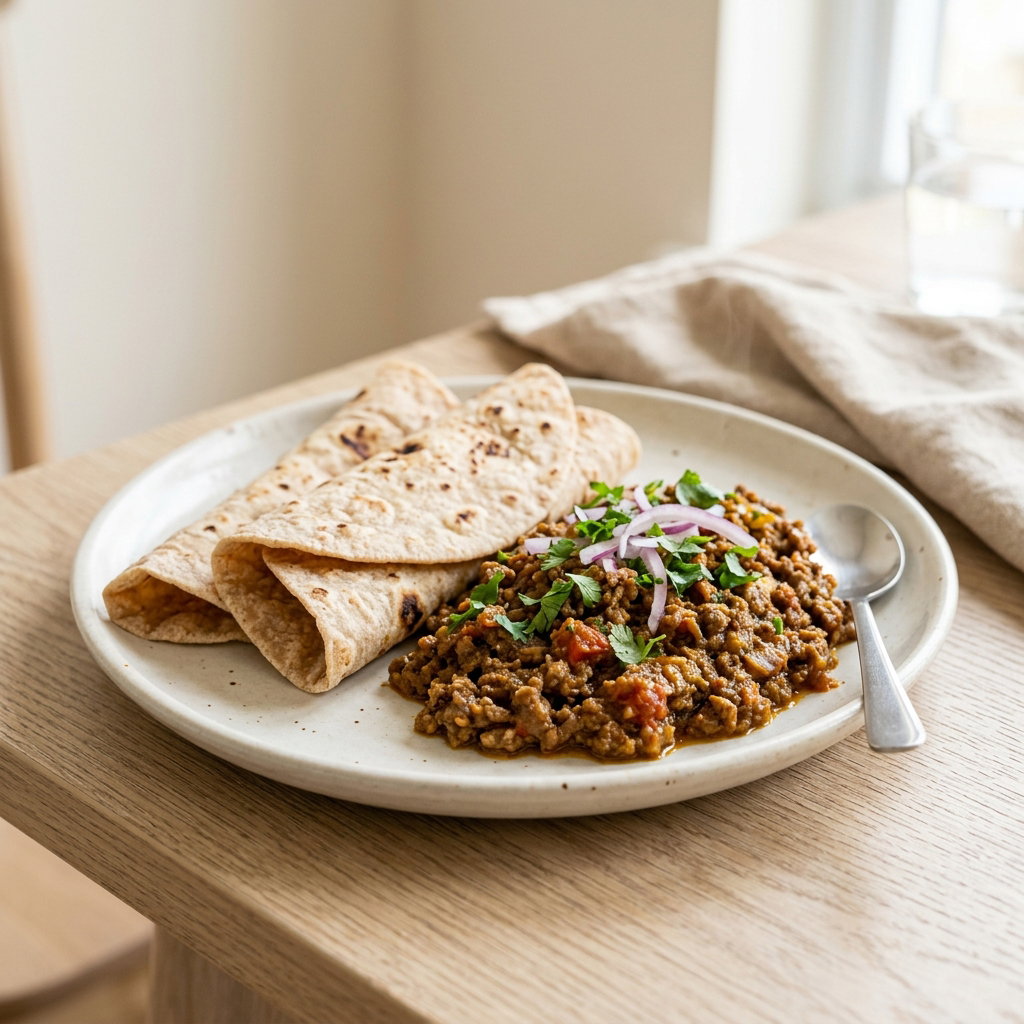 CAPATI KEEMA/DAGING_0