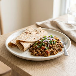CAPATI KEEMA/DAGING