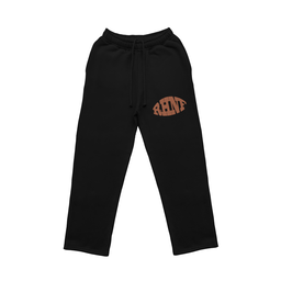 SWEATPANTS - BLACK/ORANGE