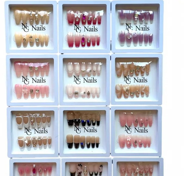 12 pieces NG Press on Nails _0