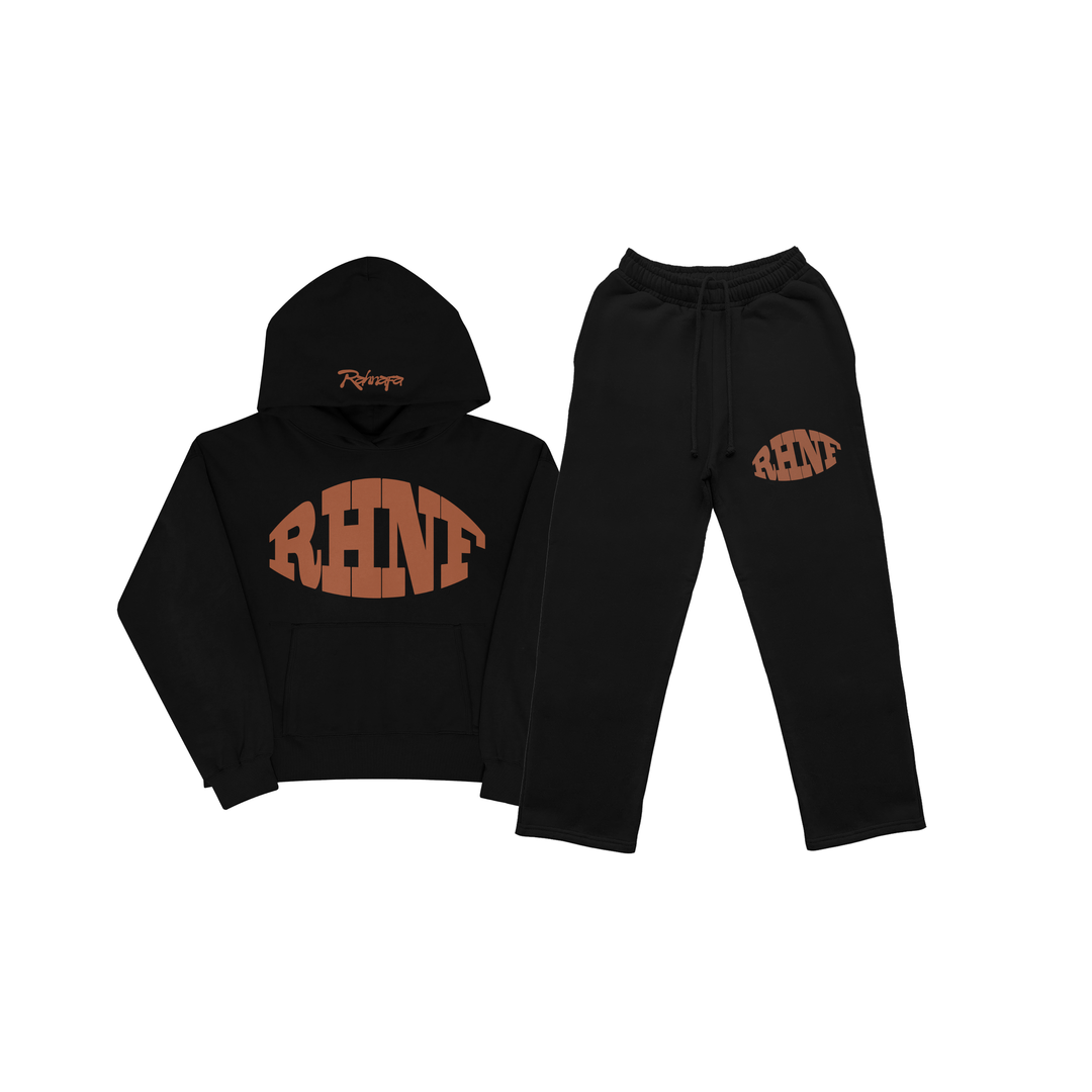 TRACKSUIT - BLACK/ORANGE
