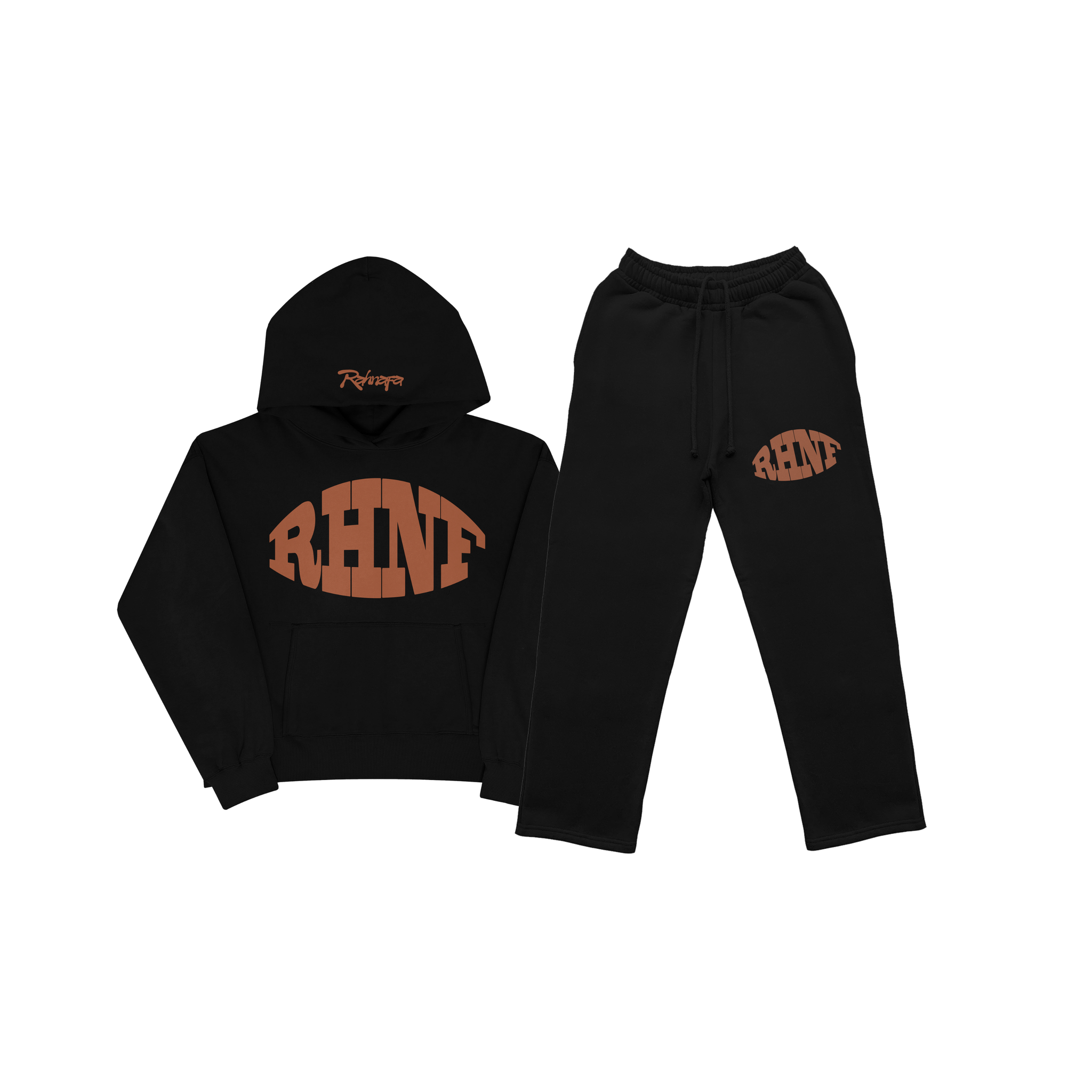 TRACKSUIT - BLACK/ORANGE_0