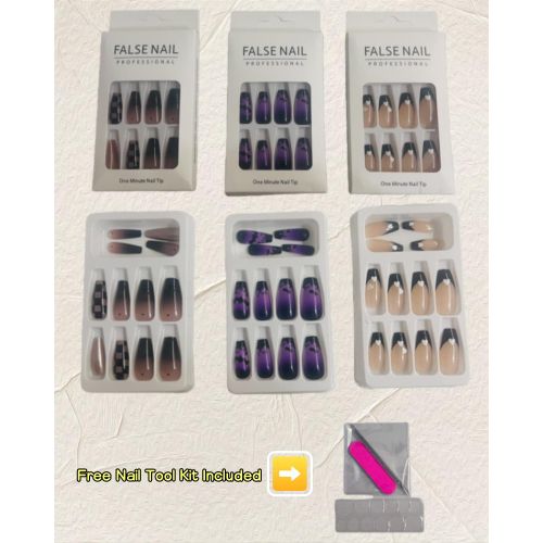 12 pieces NG Press on Nails _1
