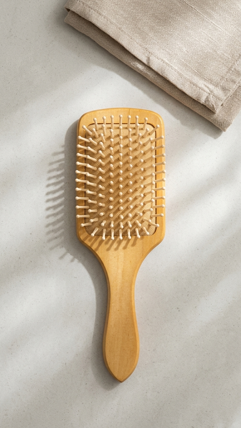 Bamboo Hair Brush_1