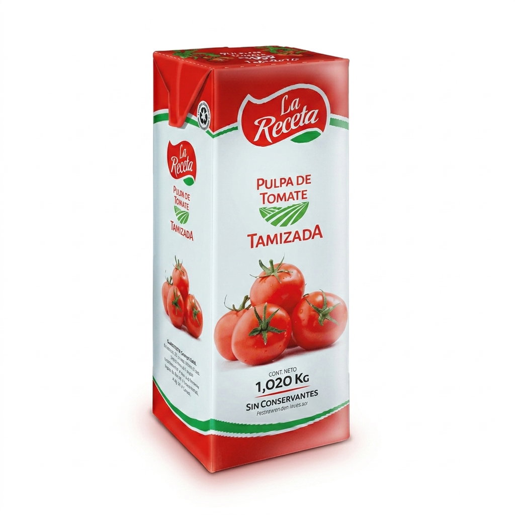 PULPA DE TOMATE LA RECETA 1020G