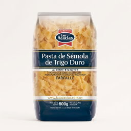 FIDEO ACACIAS TRIGO DURO FARFALLE 400G