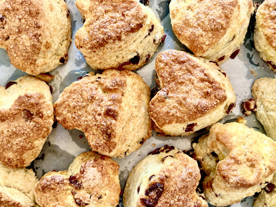 Sunrise Cranberry Scone