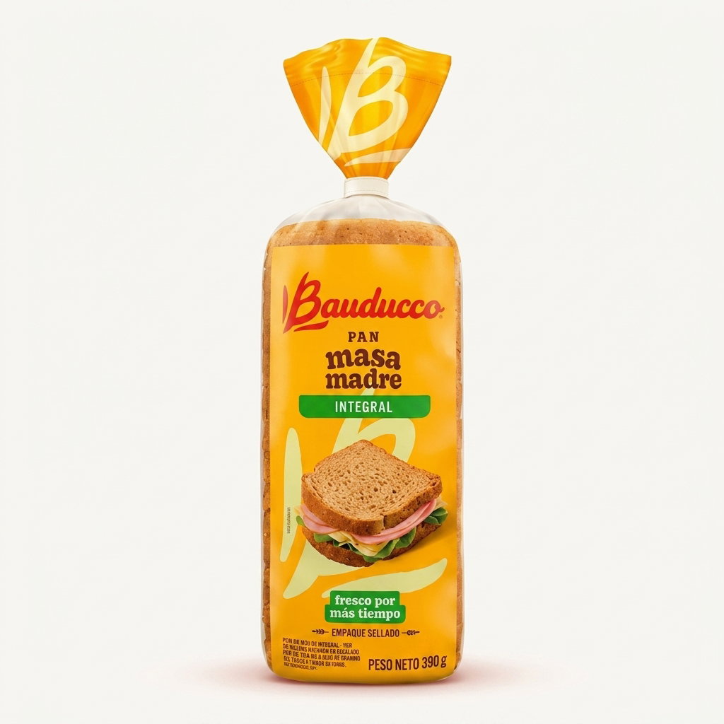PAN INTEGRAL BAUDUCCO 390G