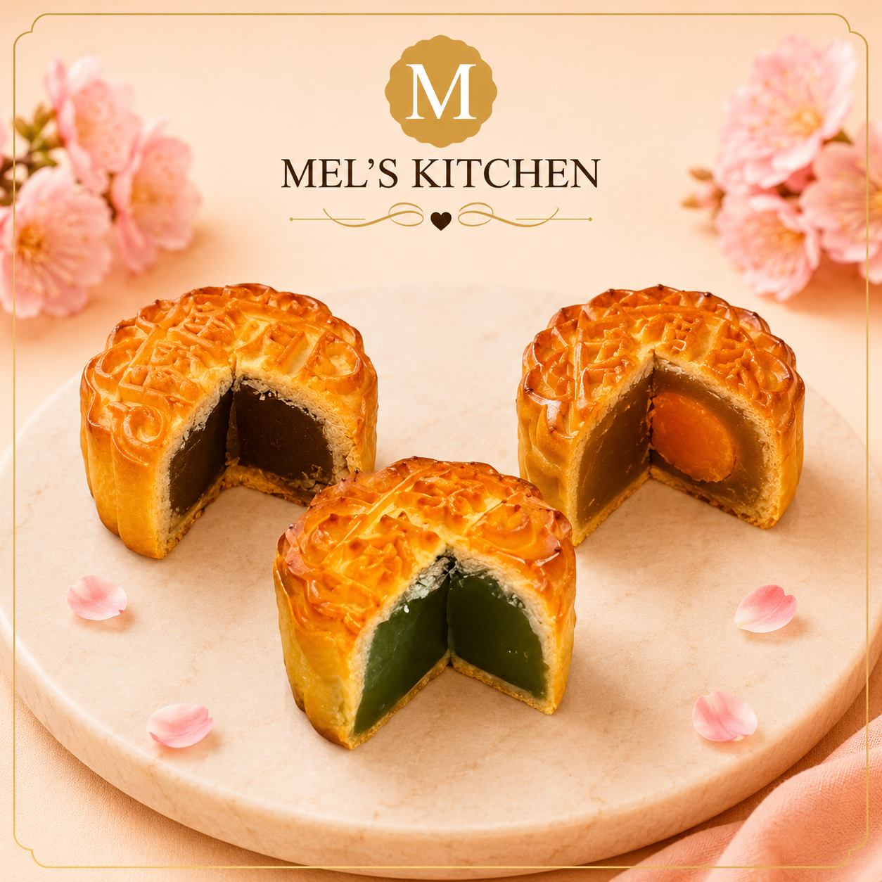 Mini Traditional Baked Skin Mooncake_3