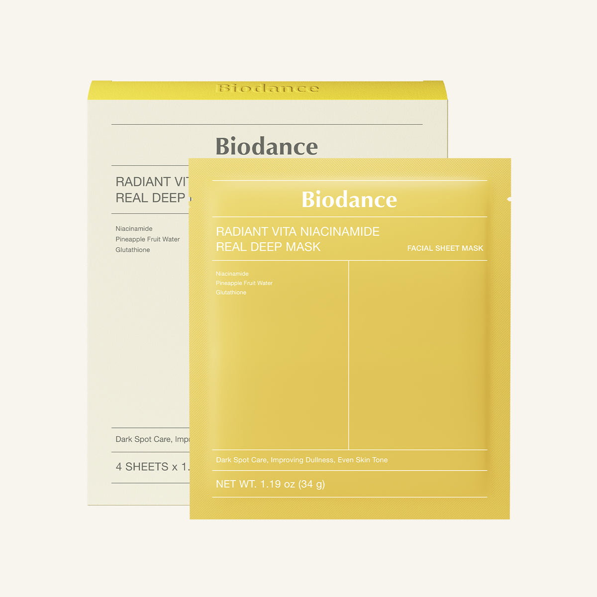 Biodance Radiant Vita Niacinamide Real Deep Mask_0