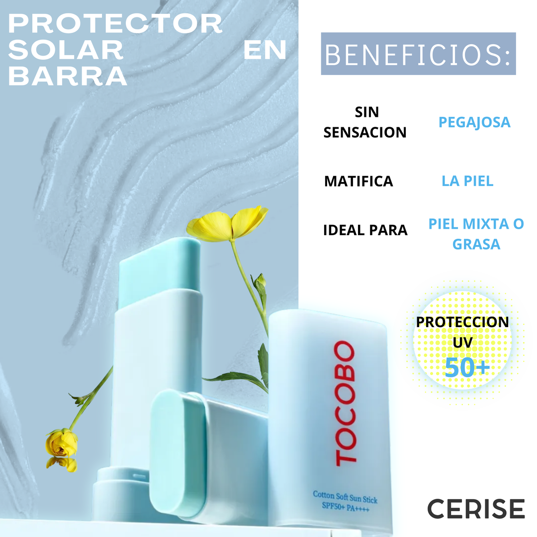 Protector Solar Facial Tocobo Protector en barra 