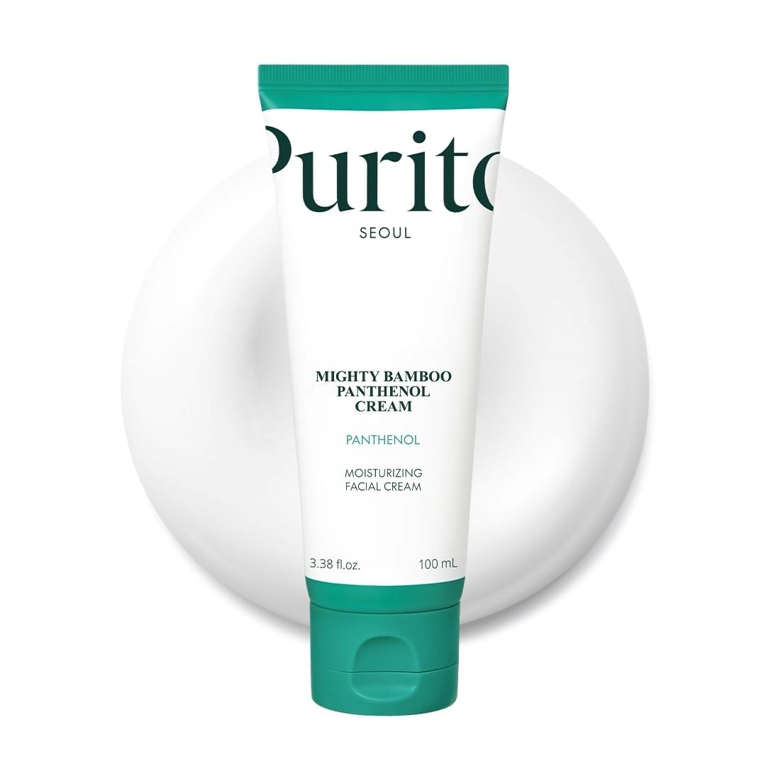PURITO Panthenol 10% Cream | Reparación de barrera cutánea coreana y refuerzo