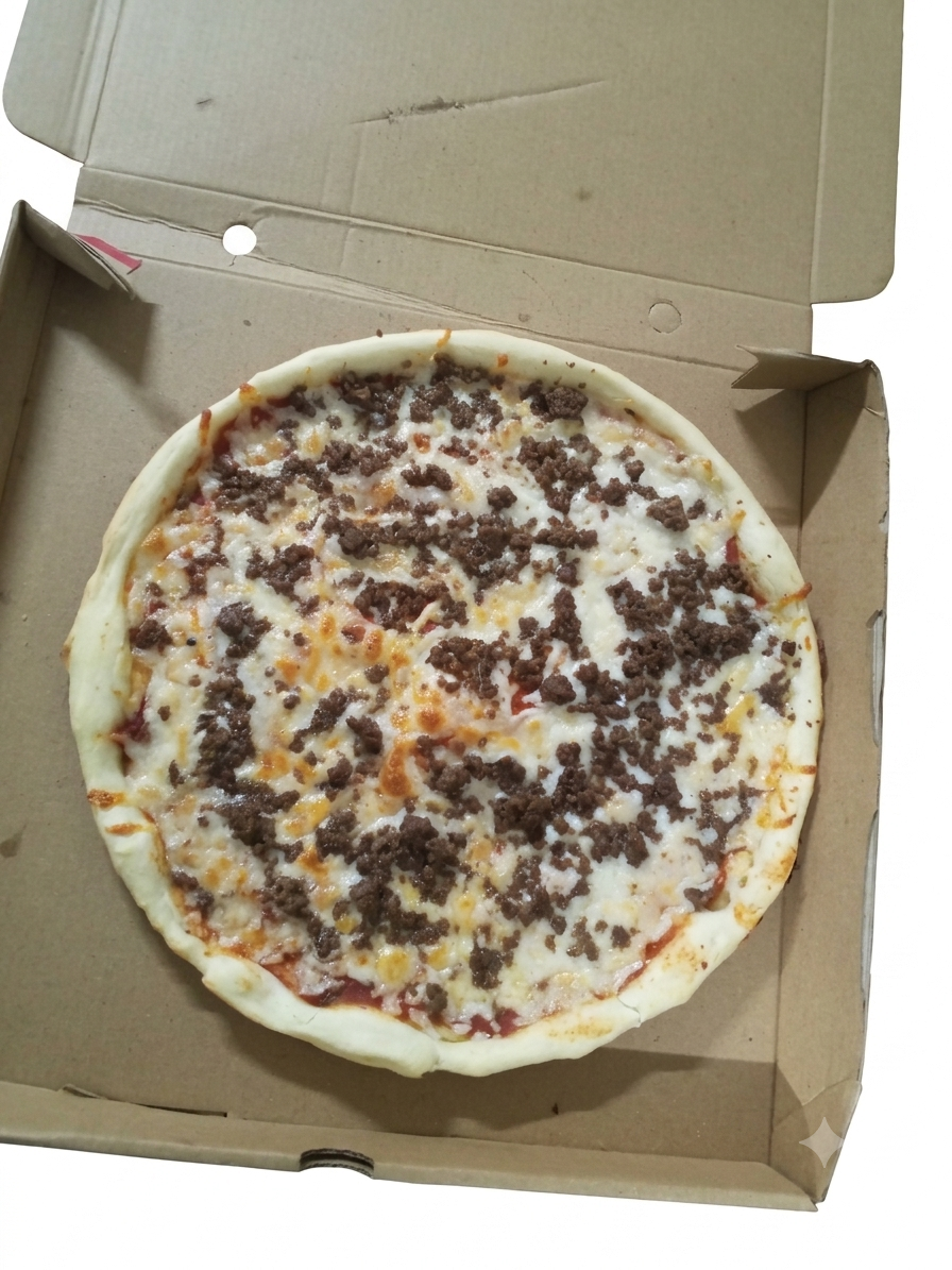 Pizza viande hachée 
